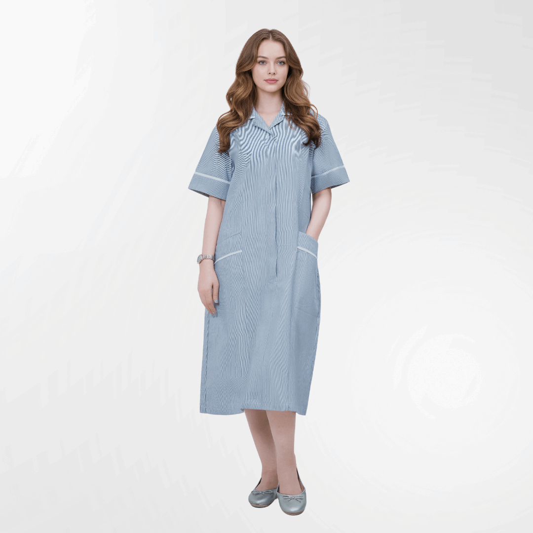 striped-nursing-dress
