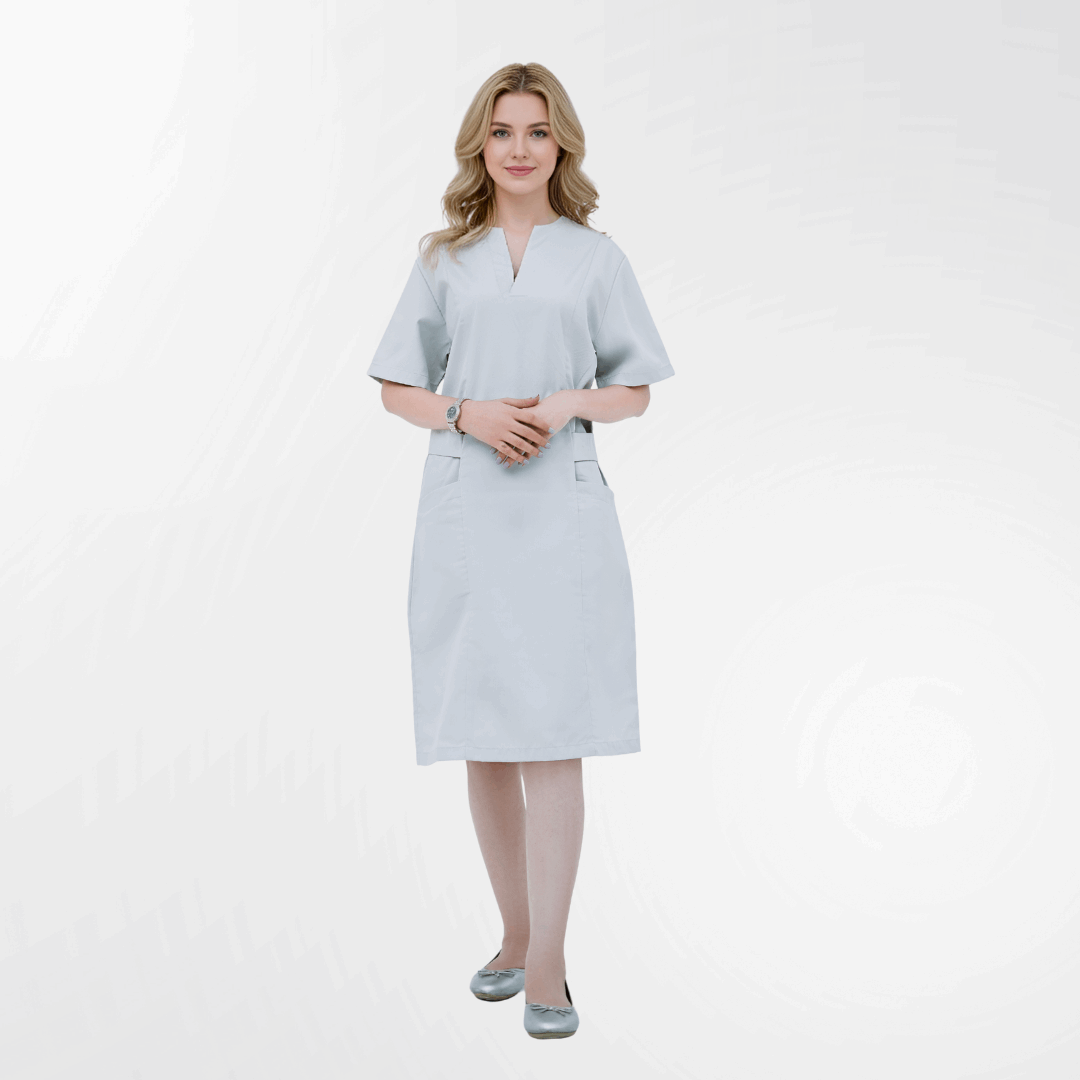 white-nursing-dress