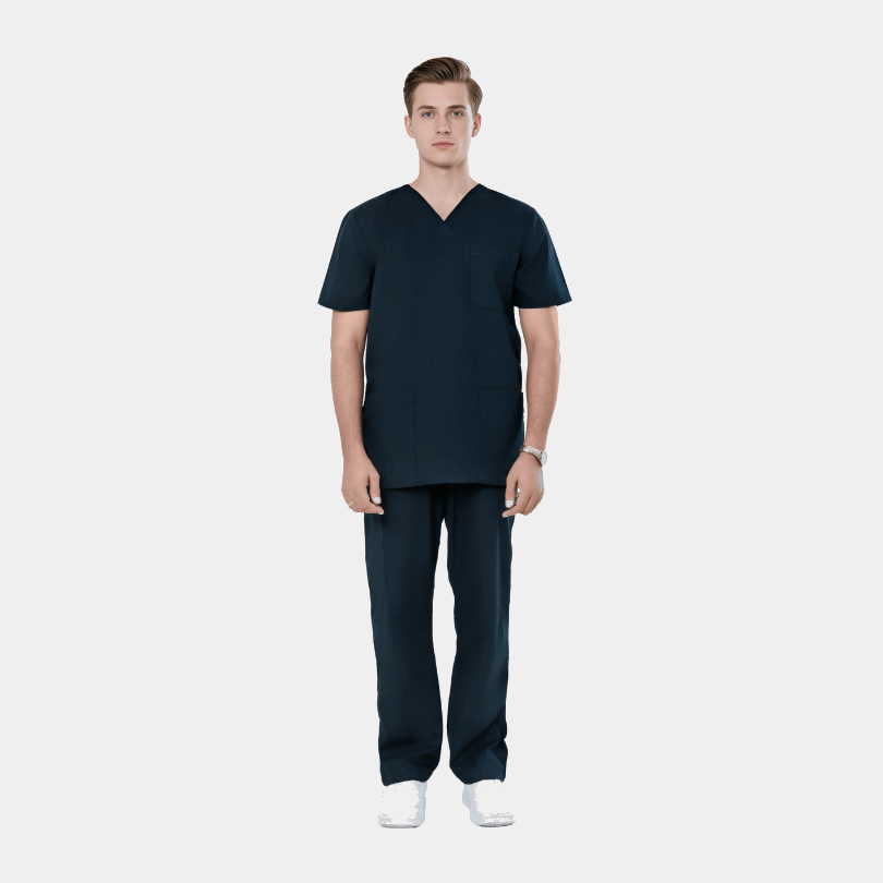 navy-scrubs-with-pockets