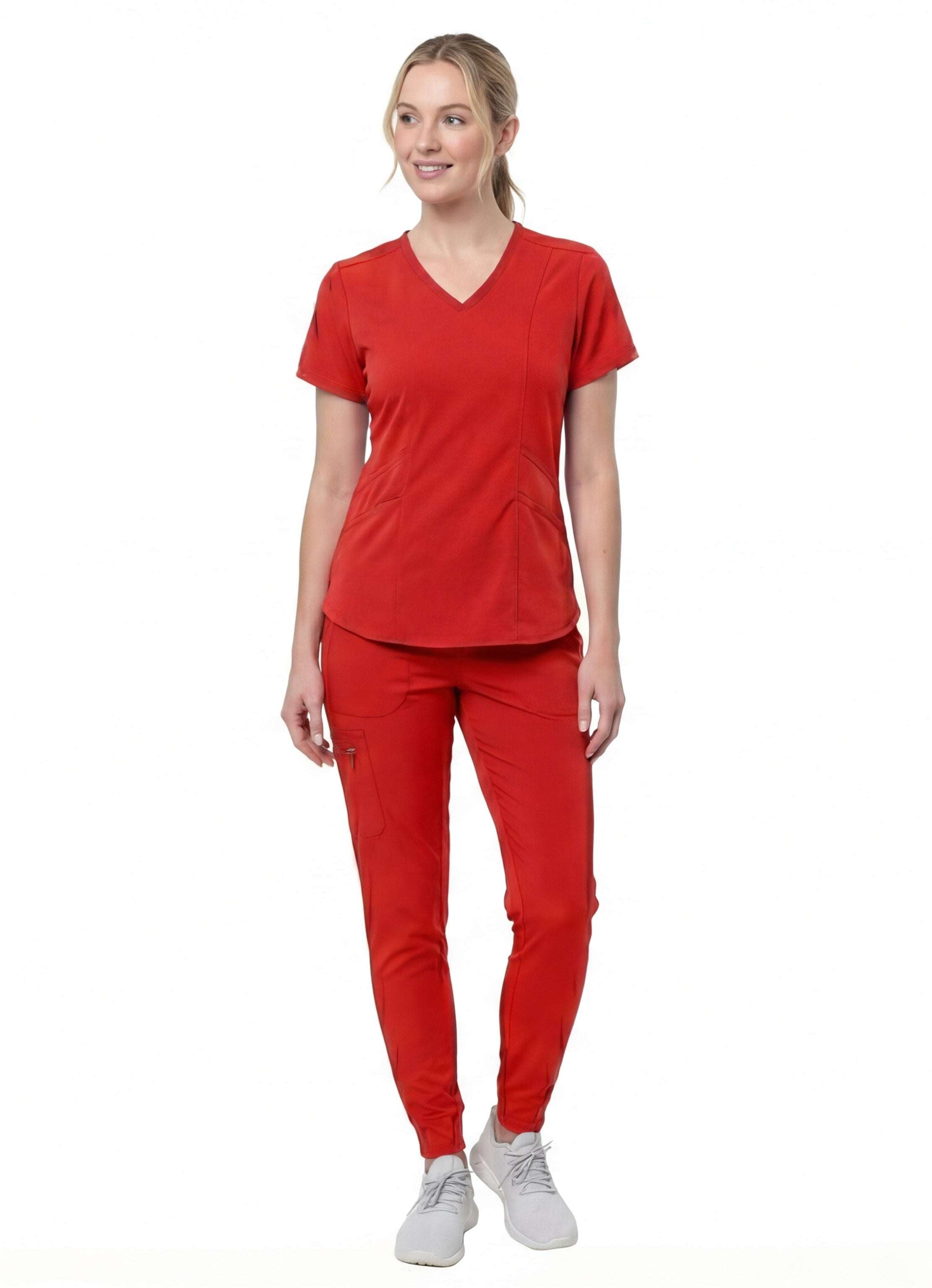 red-medical-scrubs