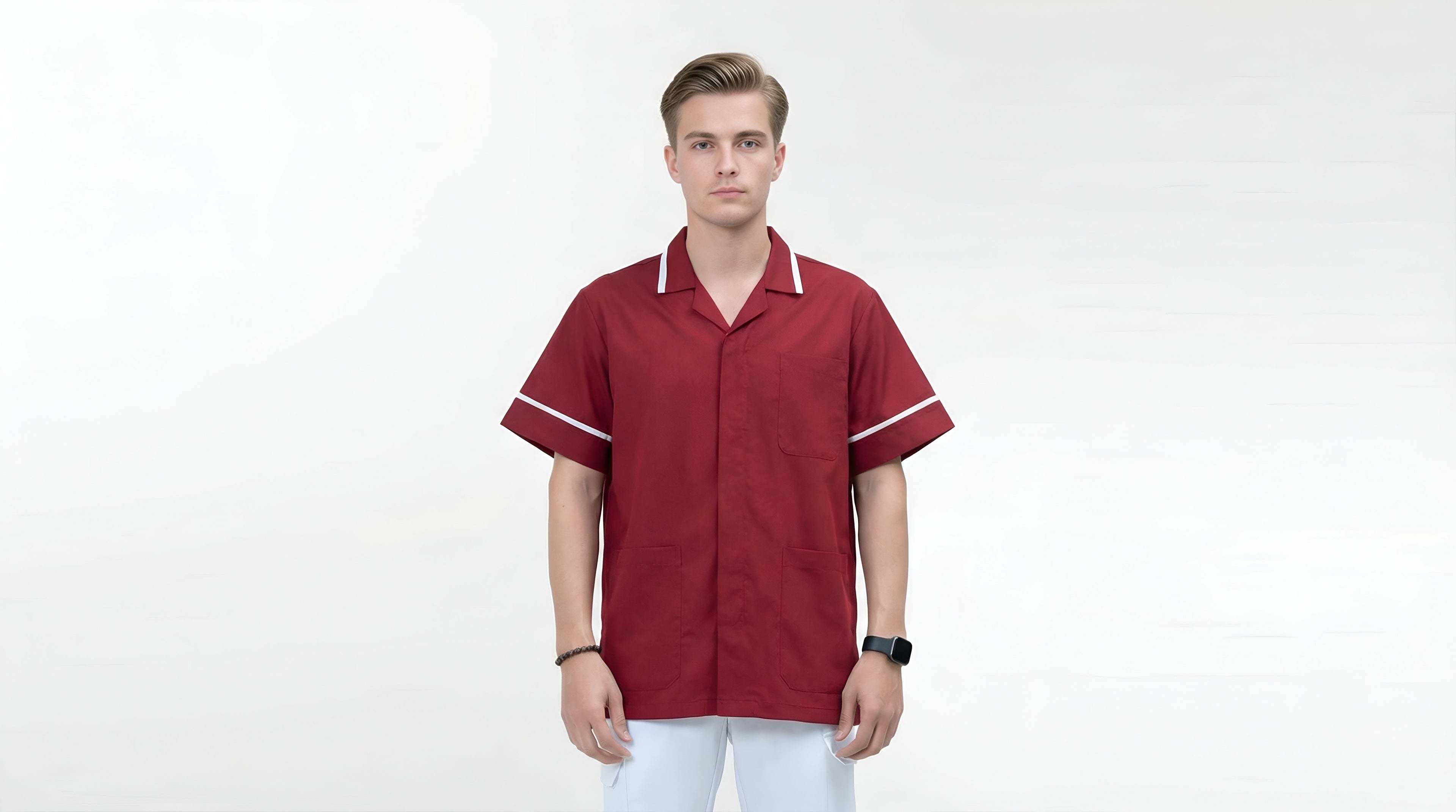 bordo-scrub-top
