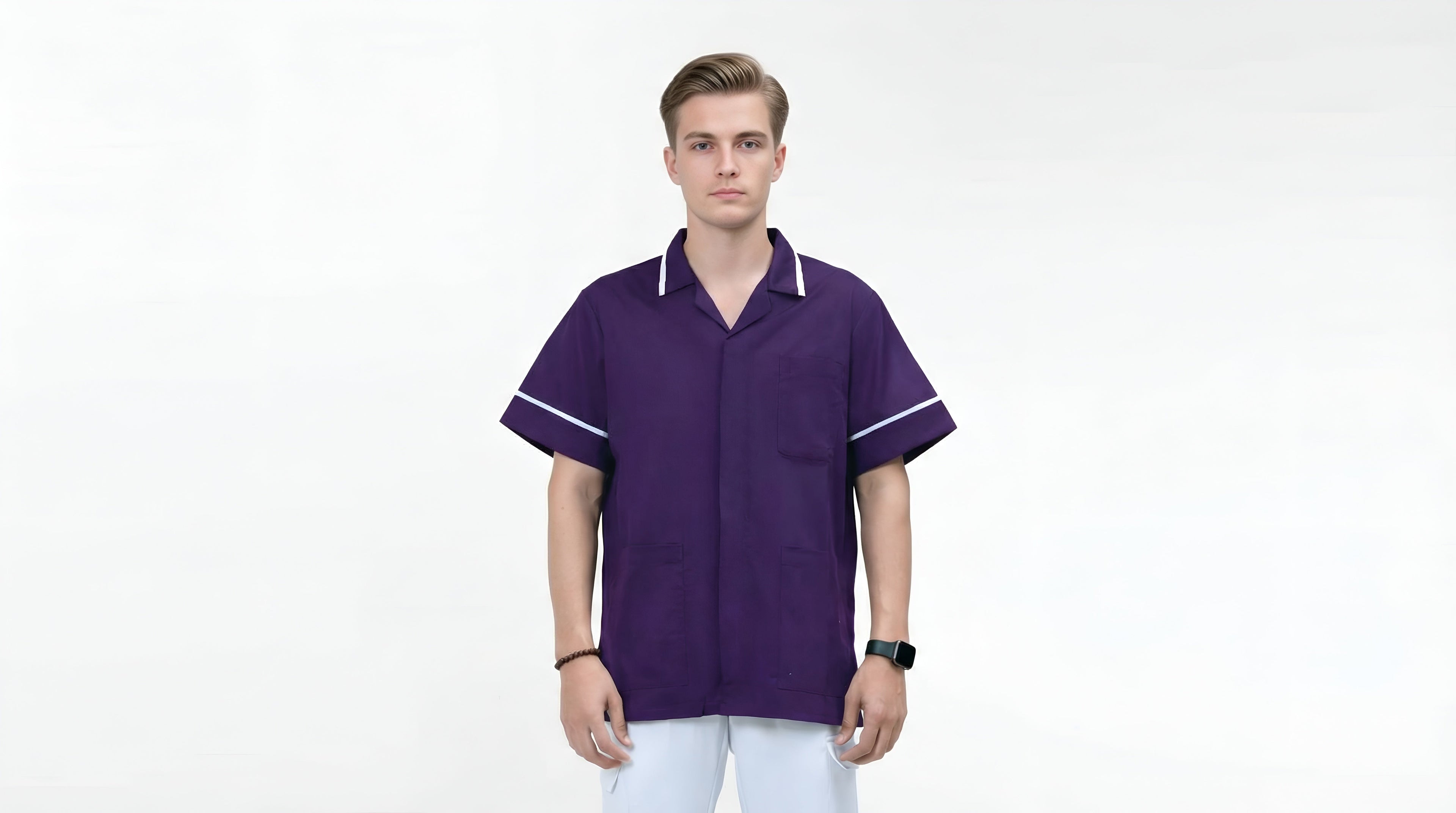 dark-lilac-scrub-top