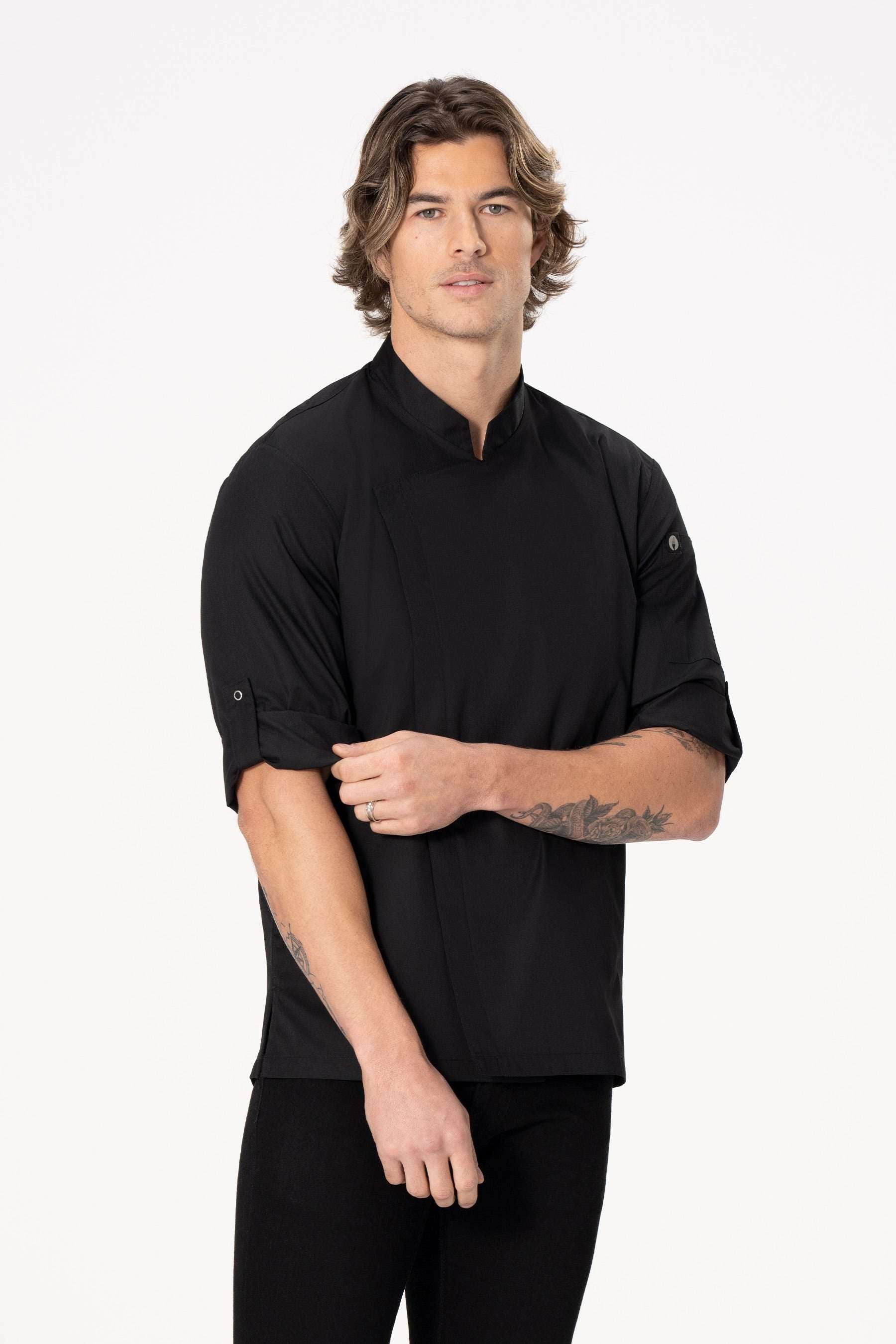 black-chefs-jacket