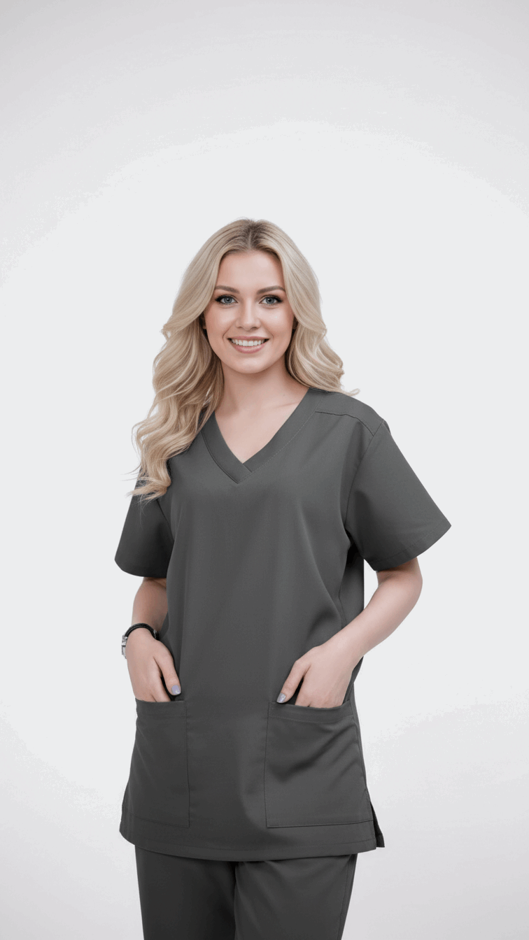 stone-grey-nursing-uniform
